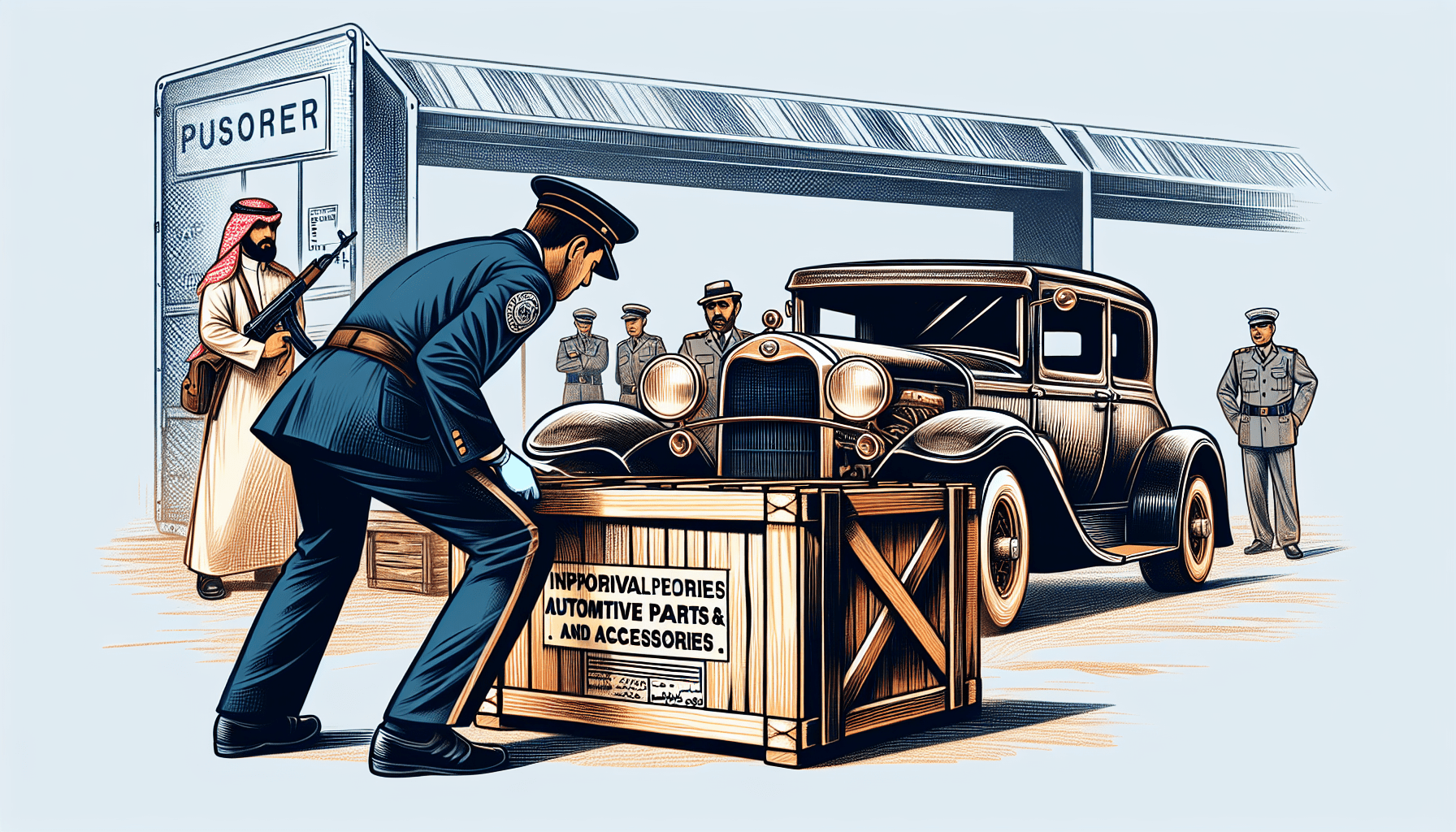 USA Import Regulations For Automotive Parts And Accessories For Vintage Cars And Classic Car Restoration And Customization Into The USA