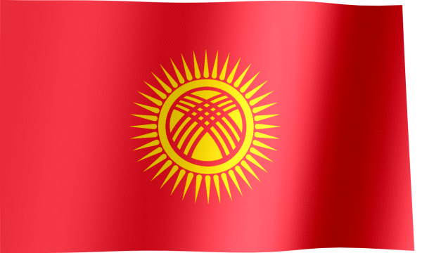 Flag of Kyrgyzstan