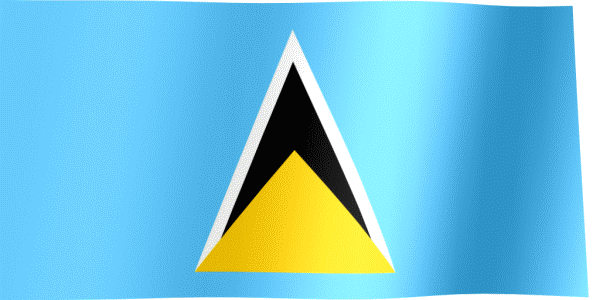 Flag of Saint Lucia